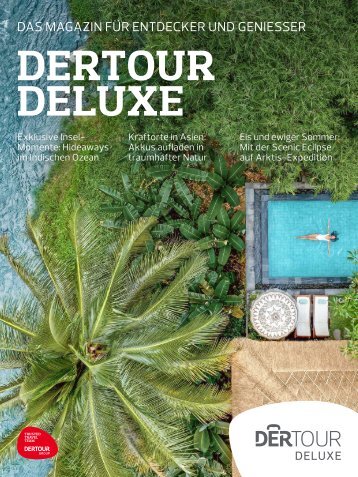 Reisemagazin Dertour Deluxe
